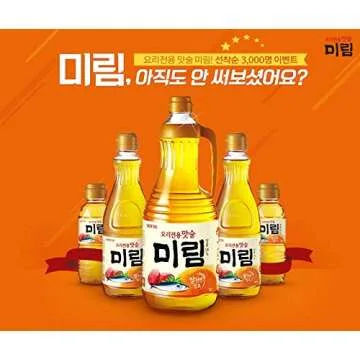 Lotte Korean Cooking Rice Wine, Mirin 900ml (1 Pack)