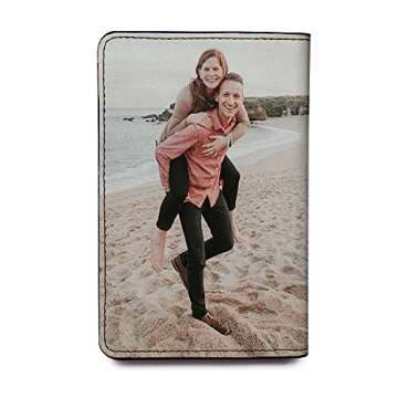Personalized Passport Holder Travel Wallet - RFID Blocking & Customizable