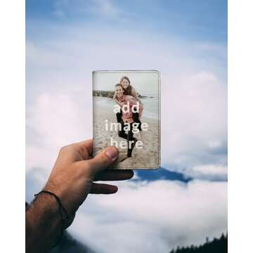 Personalized Passport Holder Travel Wallet with RFID Protection