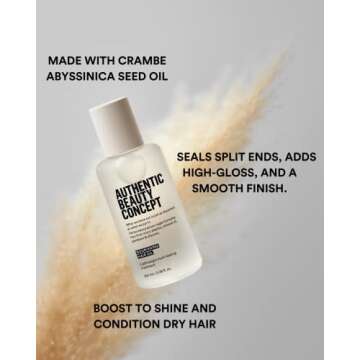 Authentic Beauty Concept Nourishing Hair Oil | Smooths Frizz & Seals Split Ends | Enhances Shine | A...