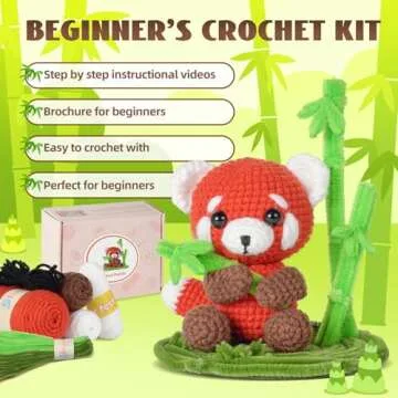 Gipony Beginner Crochet Kit with Step-by-Step Tutorials