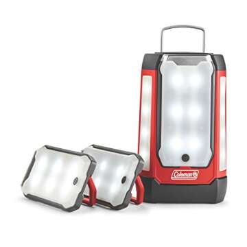 Coleman 3-Panel 600l LED Lantern