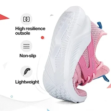 RUNSIDE Kids Lightweight Athletic Sneakers for All Ages