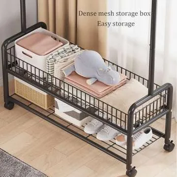 Stylish Simple Clothes Rack for All Your Storage Needs