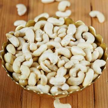 Naturalee Cashews 2 lbs - Raw, Unsalted - Natural Heart Healthy Snack