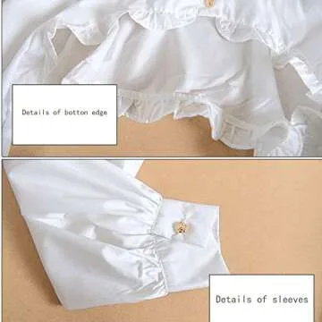 Elegtiskas Detachable Dickey Blouse False Collar Half Shirt Blouse Collar Crop Top