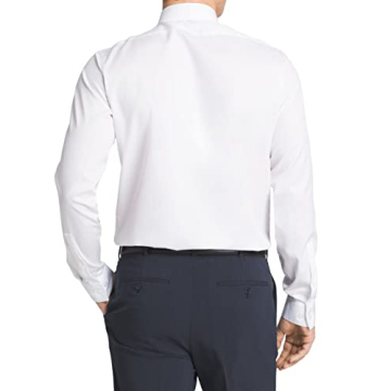 Calvin Klein Men's Slim Fit Non-Iron Herringbone Dress Shirt