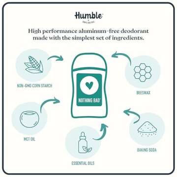 Humble Brands Aluminum-Free Deodorant - Black Spruce Scents