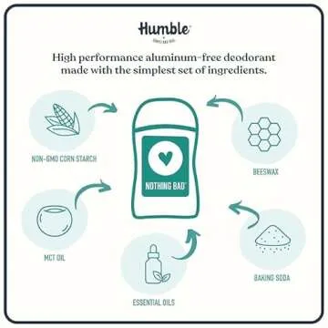 Humble Brands Aluminum-Free Deodorant - Black Spruce Scents