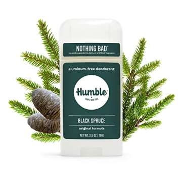 Humble Brands Aluminum-Free Deodorant - Black Spruce Scents