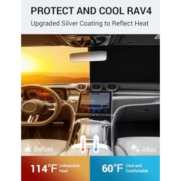 Custom Fit Proadsy Windshield Sun Shade for Mercedes-Benz GLC