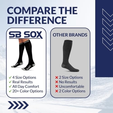 SB SOX Compression Socks for Men & Women - Stylish Relief