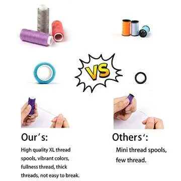 INSCRAFT Premium Sewing Kit - 200 Supplies for All Ages