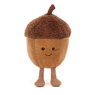 Jellycat Amuseables Acorn Stuffed Toy, 5 inches - Acorn Plush - Fall Décor