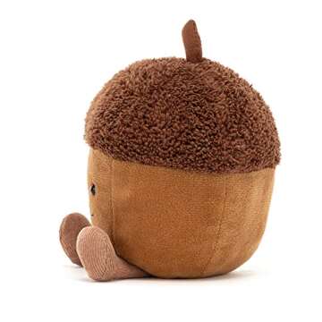 Jellycat Amuseables Acorn Stuffed Toy, 5 inches - Acorn Plush - Fall Décor