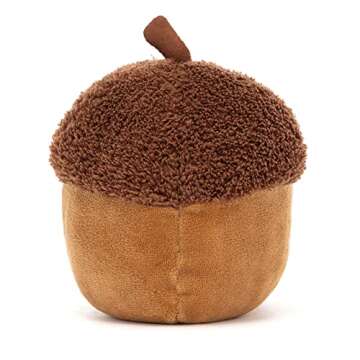 Jellycat Amuseables Acorn Stuffed Toy, 5 inches - Acorn Plush - Fall Décor