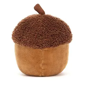 Jellycat Amuseables Acorn Stuffed Toy, 5 inches - Acorn Plush - Fall Décor