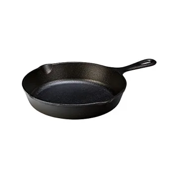 Lodge 9 Inch Cast Iron Pre-Seasoned Skillet – Versatile Durable Cooking Tool for All Heat Sources