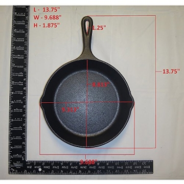 Lodge Cast Iron 9 Inch Skillet for All Cooking Needs