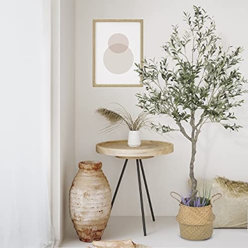82 Inch Artificial Olive Tree for Effortless Home Decor