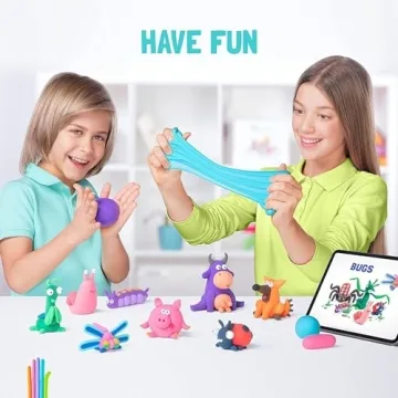 HEY CLAY Monsters Kids Modeling Clay with Interactive App