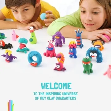 HEY CLAY Monsters Kids Modeling Clay with Interactive App