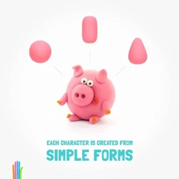 HEY CLAY Monsters Kids Modeling Clay with Interactive App