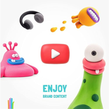 HEY CLAY Monsters Kids Modeling Clay with Interactive App