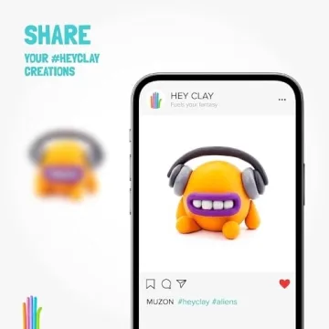 HEY CLAY Monsters Kids Modeling Clay with Interactive App