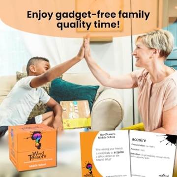 WORD TEASERS Vocabulary Game for Kids 10-13 with 150 Flash Cards