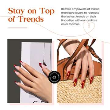 Beetles 6 Colors Gel Nail Polish Kit, UV/LED Cured