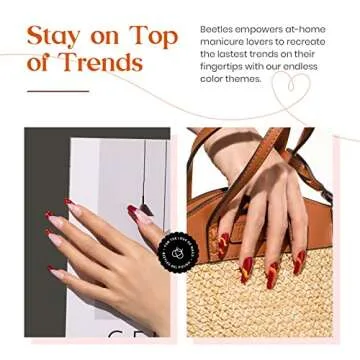 Beetles 6 Colors Gel Nail Polish Kit, UV/LED Cured