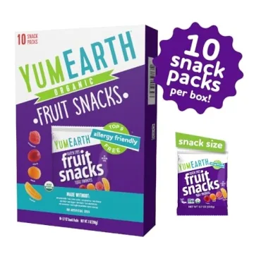 YumEarth Organic Fruit Snacks Box - 10 Count Healthy Treats