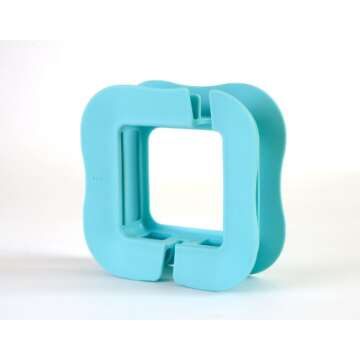 Quirky PowerCurl 45w Clip-On Cord Wrap for Apple MagSafe Power Adapter - for MacBook Air Blue