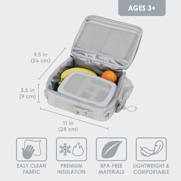 Bentgo Kids Lunch Bag Glitter Edition for School Lunches