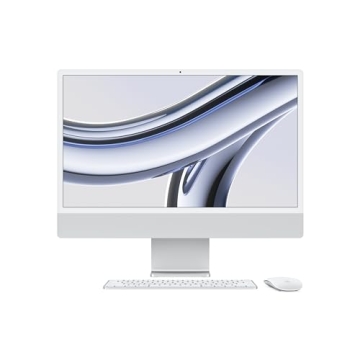 Apple 2023 iMac All-in-One Desktop Computer with M3 chip: 8-core CPU, 10-core GPU, 24-inch Retina Di...