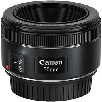 Canon EF 50mm f/1.8 STM Lens Bundle with Filters and Accessories