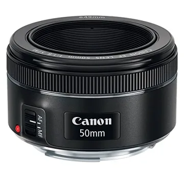 Canon EF 50mm f/1.8 STM Lens Bundle with Filters and Accessories