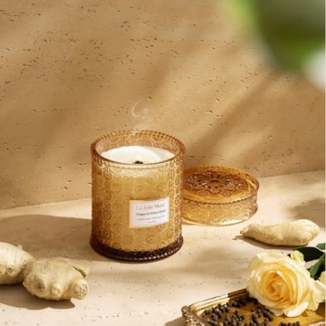 LA JOLIE MUSE Ginger & White Musk Eco-Friendly Candle