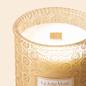 LA JOLIE MUSE Ginger & White Musk Eco-Friendly Candle