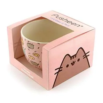 Gund Pusheen by Our Name is Mud “Snack Bowl” Stoneware Bowl Official Snack Bowl