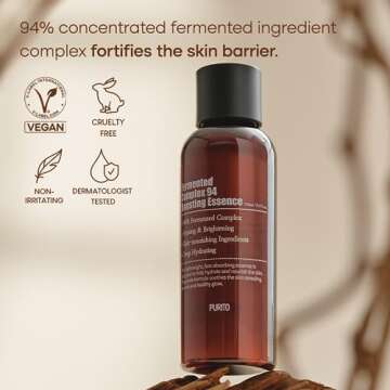 PURITO Fermented Complex 94 Boosting Essence 150ml/5.1fl.oz Skincare Booster,safe ingredients, Natural, soothing, Fermentation
