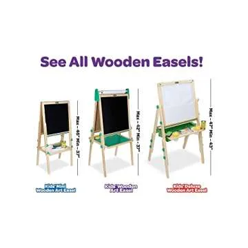 Crayola Kids Wooden Easel for Creative Fun 4-7 Years