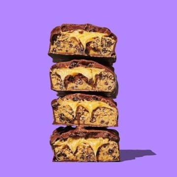 Misfits Vegan Protein Bars Caramel Fudge High Fiber Snack