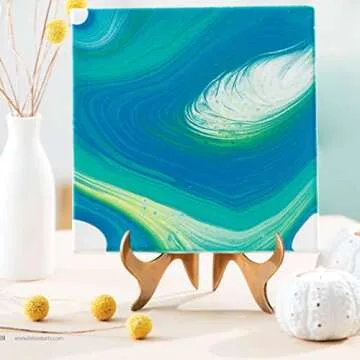 Beginner's Paint Pouring Guide with Easy Techniques