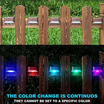 DenicMic 16 Pack Solar Step Lights for Outdoor Use