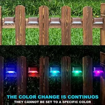 DenicMic 16 Pack Solar Step Lights for Outdoor Use