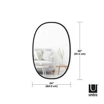 Stylish Umbra Hub Oval Wall Mirror for Any Space