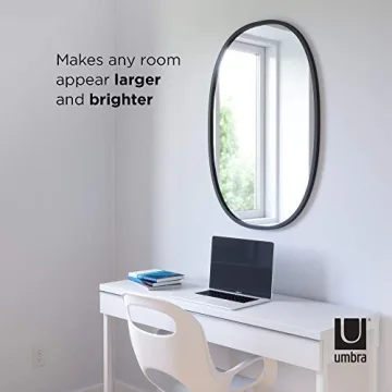 Stylish Umbra Hub Oval Wall Mirror for Any Space