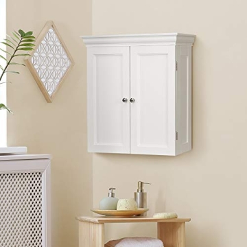 Teamson Home Stratford Stylish Wall Cabinet for Smart Storage